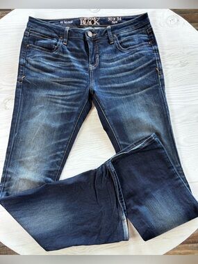 Buckle Black Flare Jeans Size 30x34